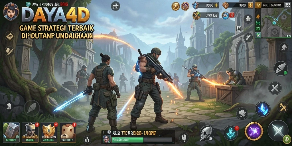 Screenshot menunjukkan dinamika gameplay DAYA4D yang menarik.