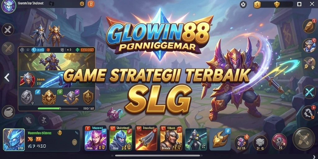 Screenshot GLOWIN88 menampilkan pertempuran strategis yang mendebarkan.
