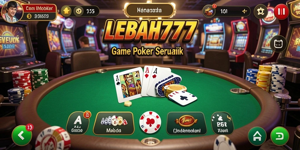 Gameplay Poker mendebarkan di LEBAH777 dengan pemain yang kompetitif.