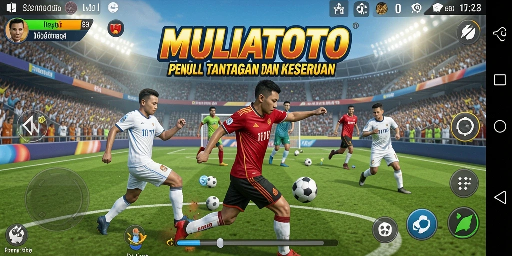 Tampilan gameplay seru dalam MULIATOTO yang penuh tantangan.