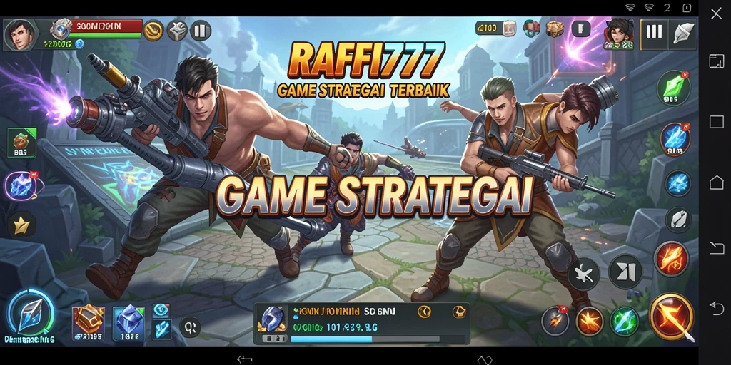 Gameplay seru dan strategi mendalam dalam RAFFI777.