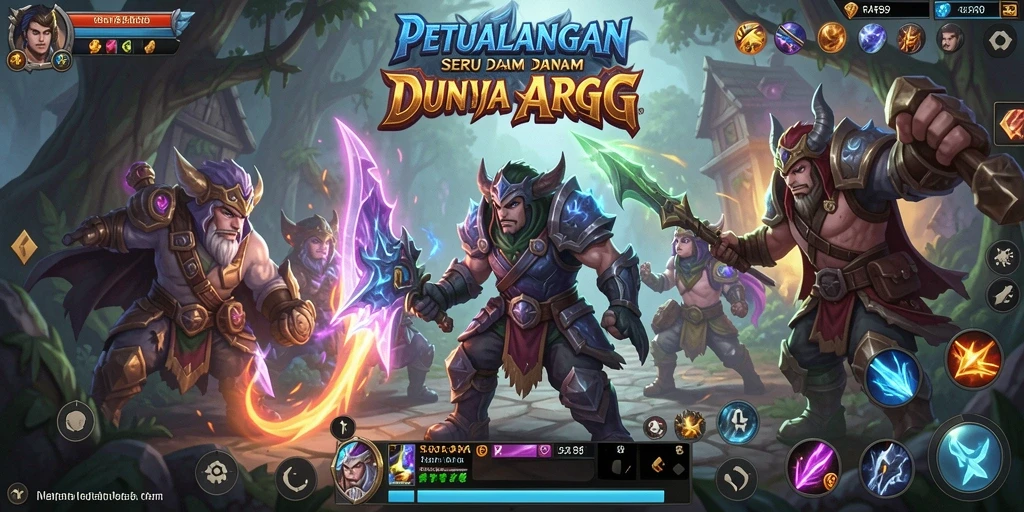 Tangkapan layar utama RAP89 menunjukkan intensitas pertempuran ARPG yang mendebarkan.
