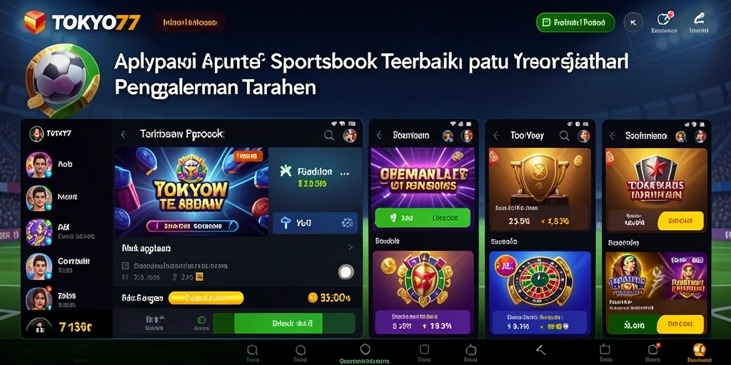 Screenshot utama TOKYO77 menampilkan antarmuka taruhan yang menarik dan interaktif.